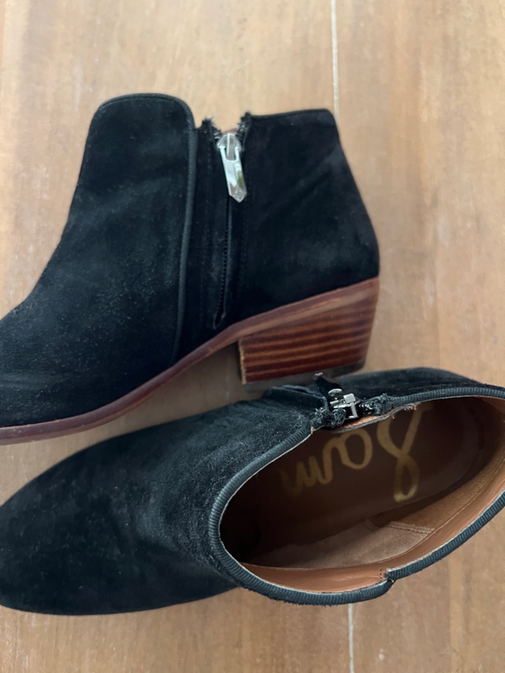 Sam Edelman Petty Ankle Booty 7.5 - Picture 4 of 10